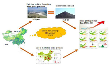 地理資源所揭示中國陸地生態系統生物能值時空動態分布規律